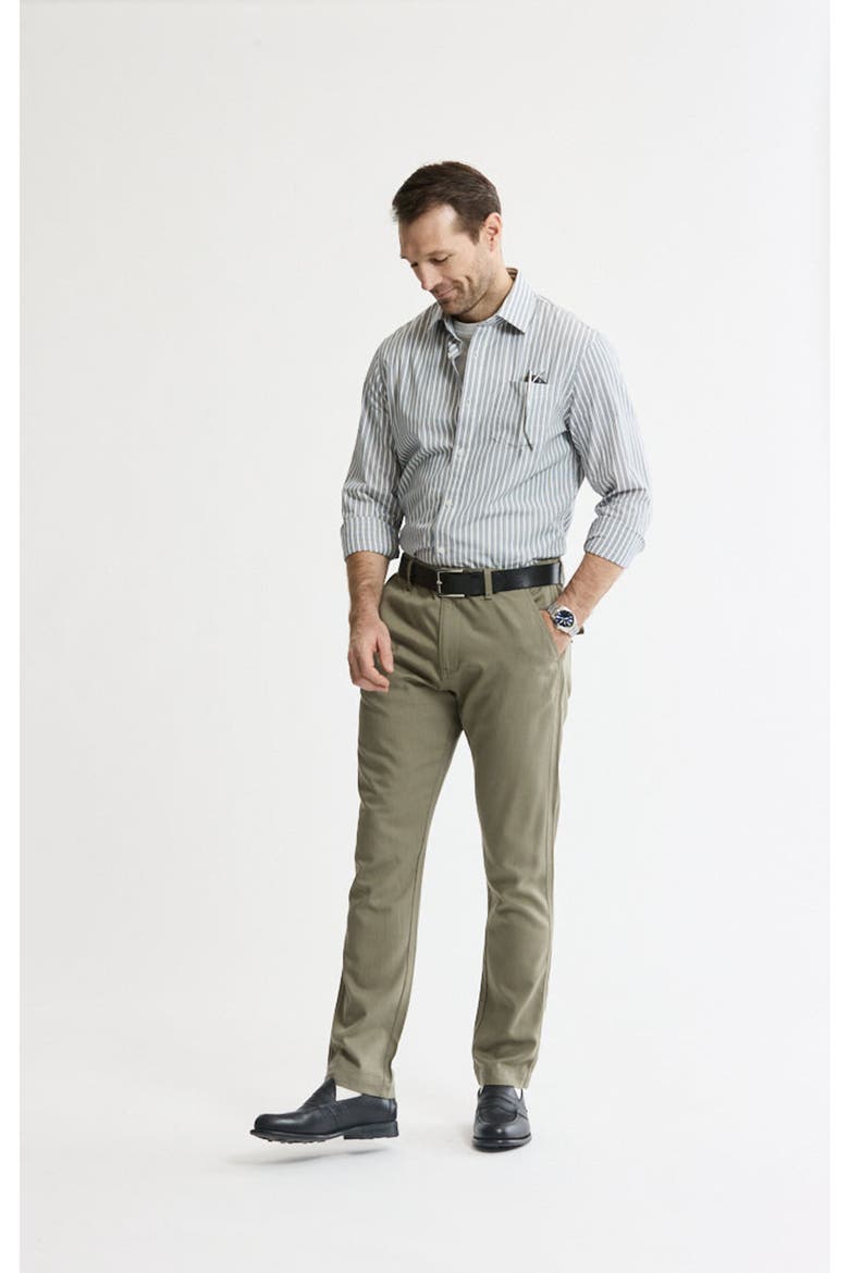Rayon Lyocell Pull On Pants, Alternate, color, Green