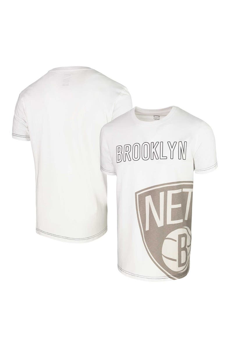 Stadium Essentials Unisex Stadium Essentials White Brooklyn Nets Scoreboard T-Shirt, Main, color, White