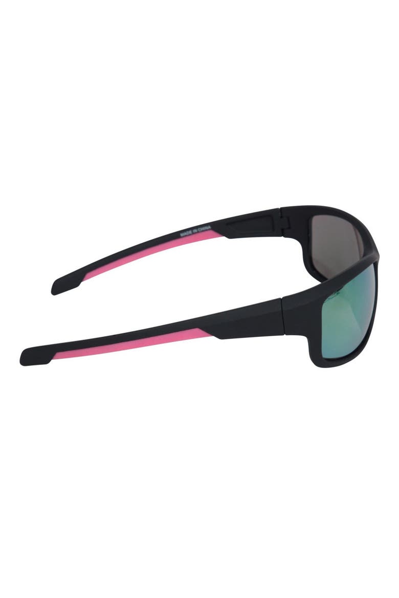 Rush Sporty Sunglasses, Alternate, color, Pink