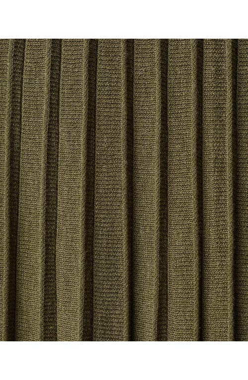 Mango Valenti Pleated Maxi Sweater Skirt In Brown