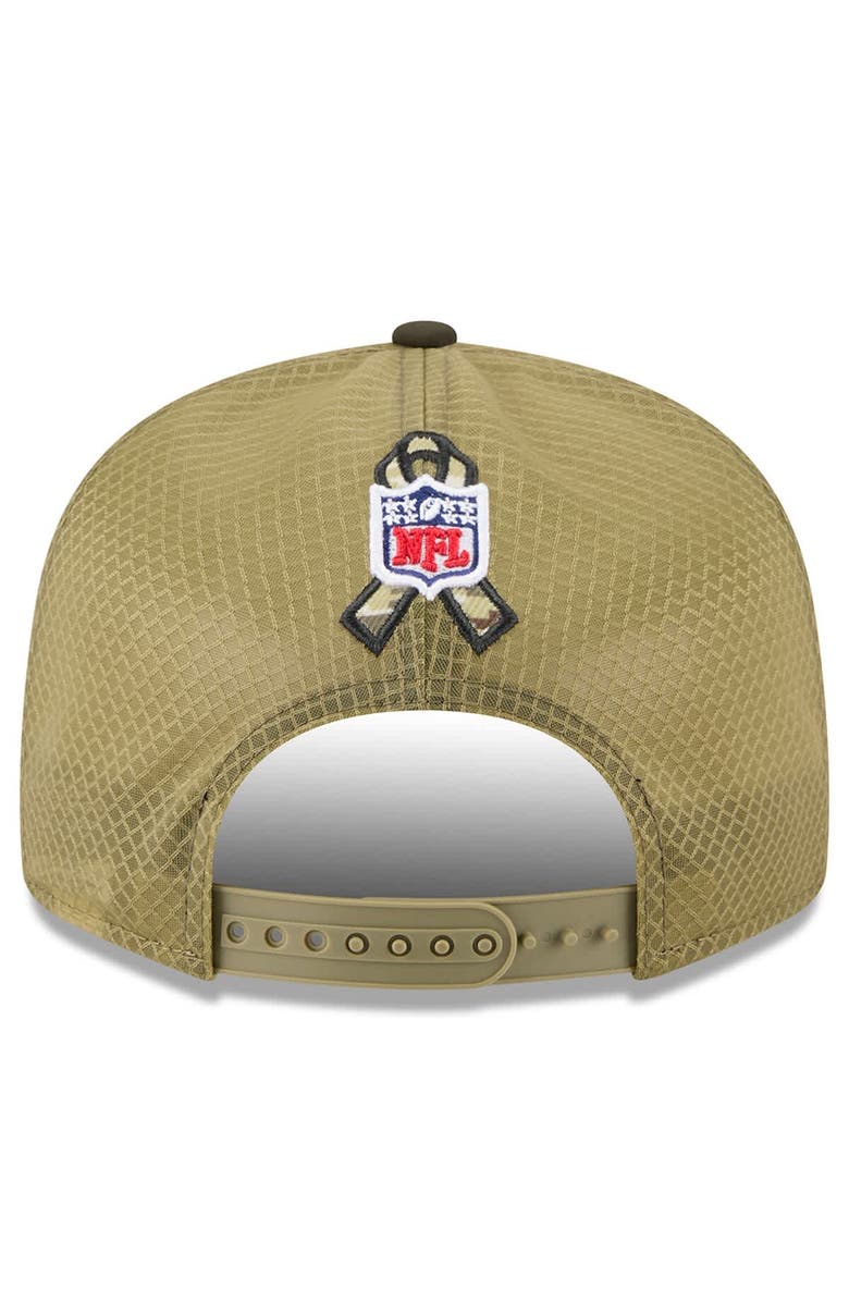 New Era Men's New Era Dark Green Cincinnati Bengals 2025 Salute to Service Split Panel 9FIFTY Snapback Hat, Alternate, color, Dark Green