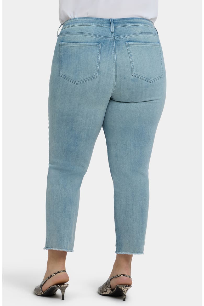 Sheri Fray Hem Ankle Slim Jeans, Alternate, color, LIGHT PARADISE