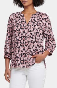 NYDJ Pintuck Top
