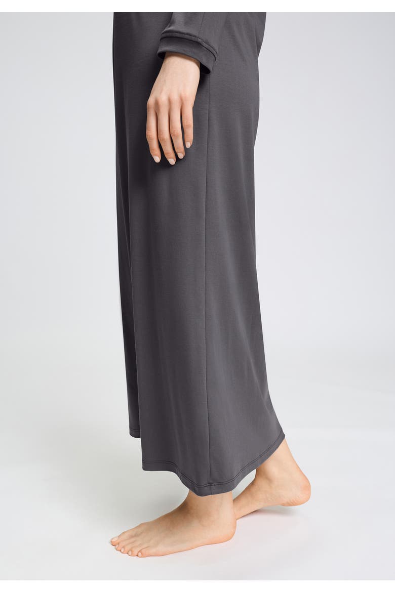 Pure Essence V-Neck Cotton Nightgown, Alternate, color, Boulevard