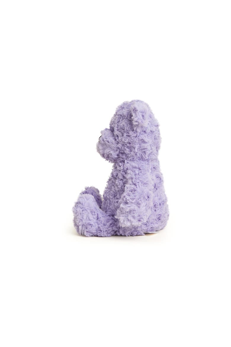 Curly Bear Plush Toy, Alternate, color, Medium Purple