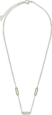 Sterling Forever Pavati Opal Necklace