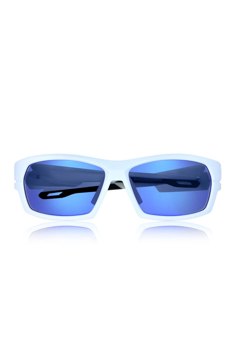 Sirus Polarized Mens Sunglasses, Alternate, color, White/Blue