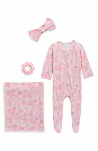 Kids' 4-Piece Footie, Blanket, Headband & Teether Set