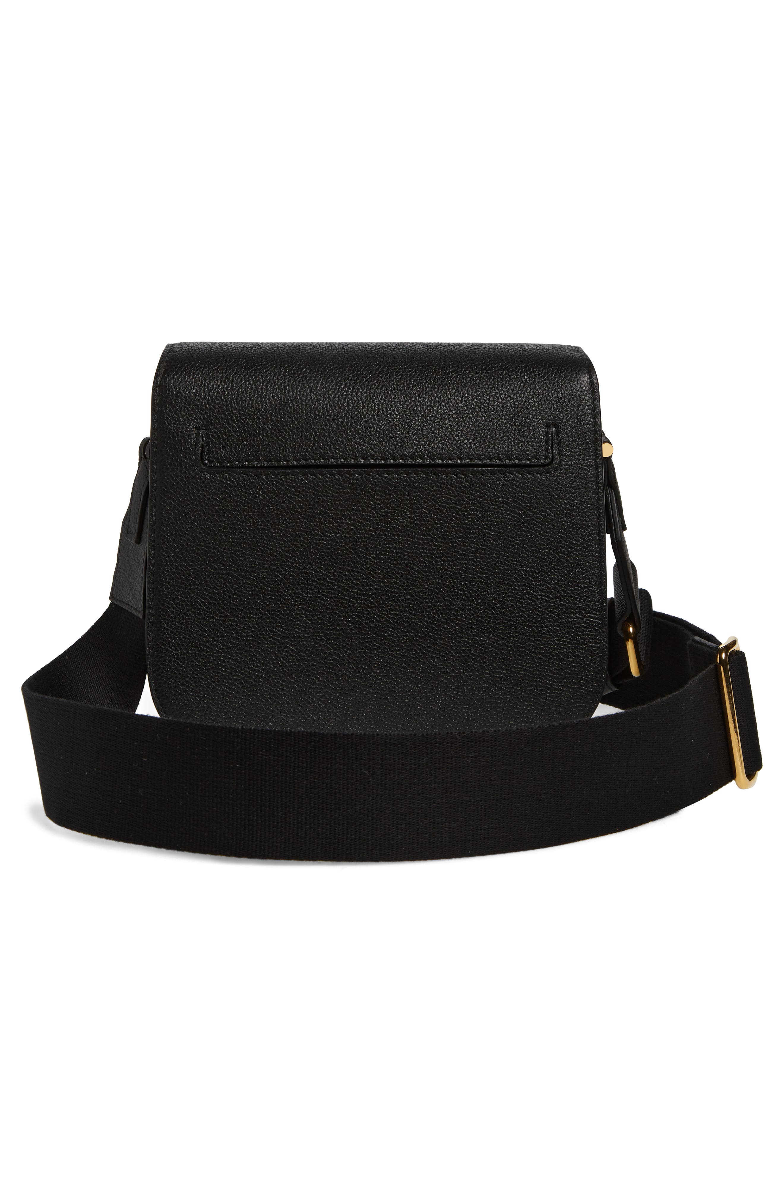 TOM FORD Mini Tara Grained Leather Crossbody Bag, Alternate, color, 