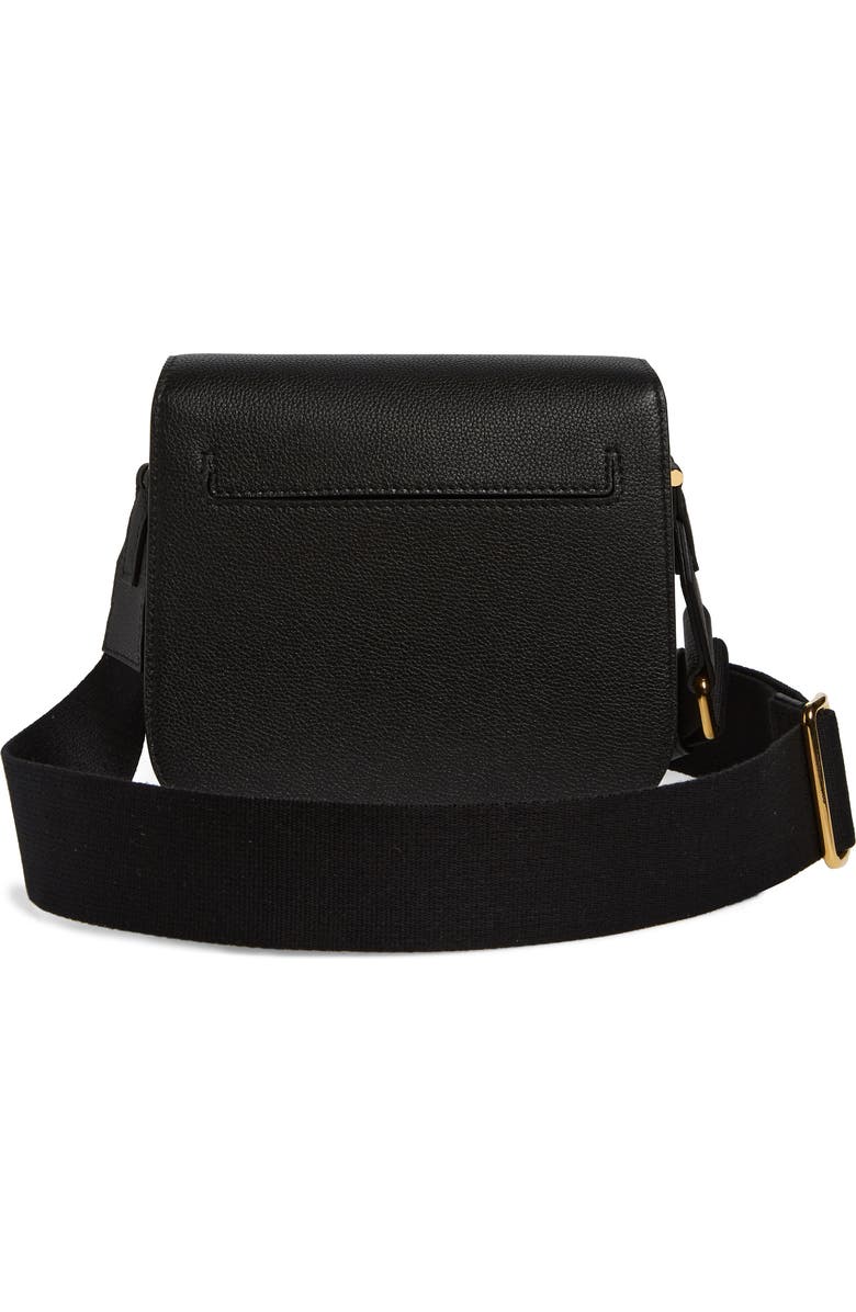 TOM FORD Mini Tara Grained Leather Crossbody Bag, Alternate, color,