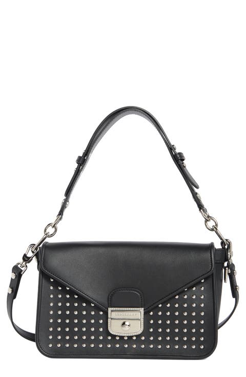 Mademoiselle Studded Crossbody Bag