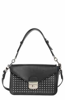 Longchamp Mademoiselle Studded Crossbody Bag