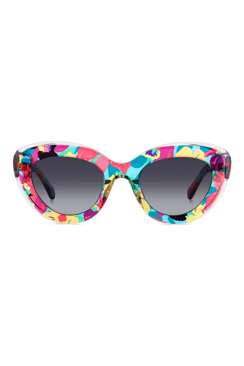 50mm capri cat eye sunglasses, Main, color, 04QX-9O