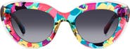 Kate Spade 50mm capri cat eye sunglasses