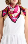 Kate Spade New York dragonfly silk square scarf