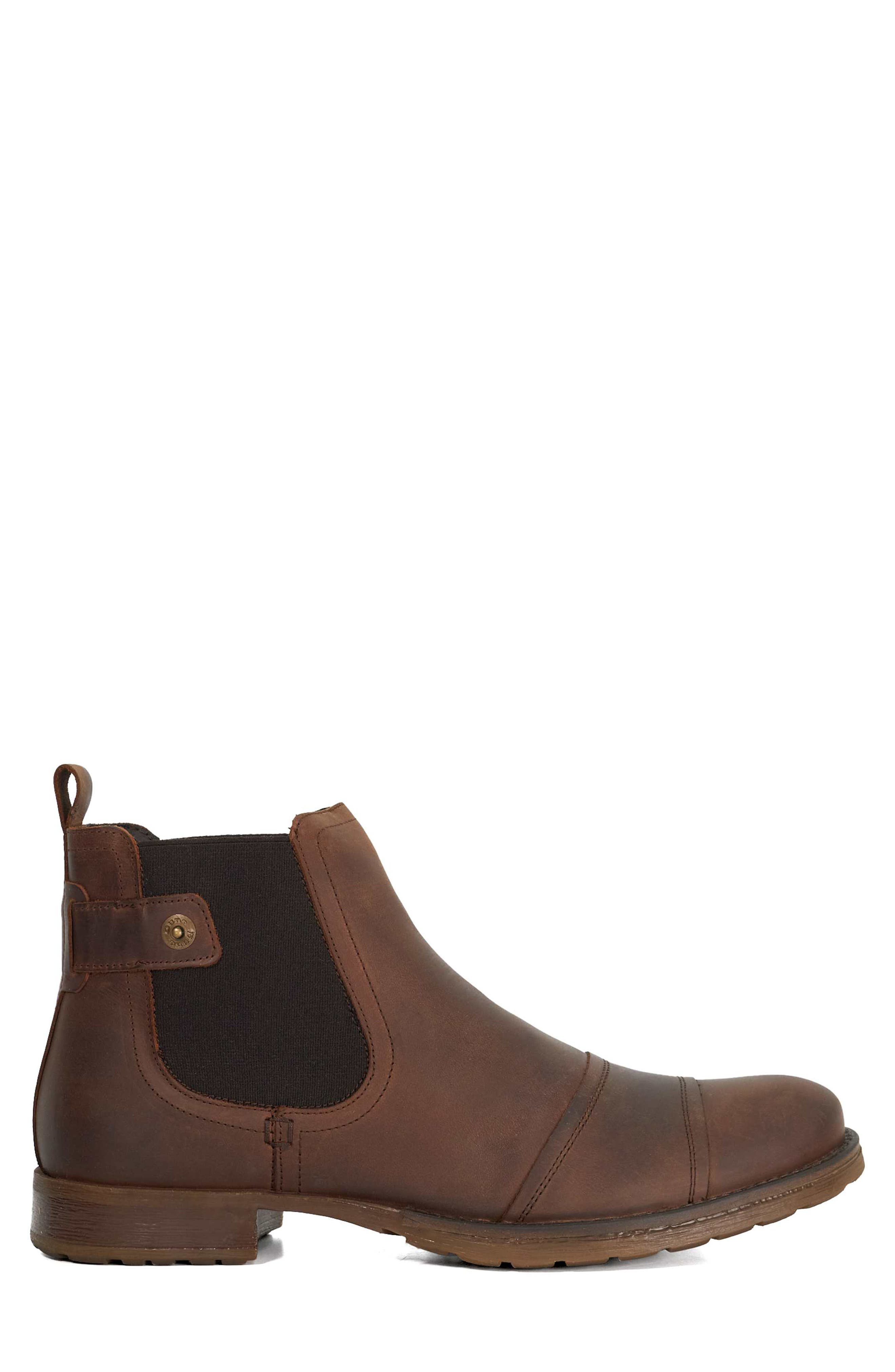 Dune London Saltwood Chelsea Boot, Alternate, color, Brown
