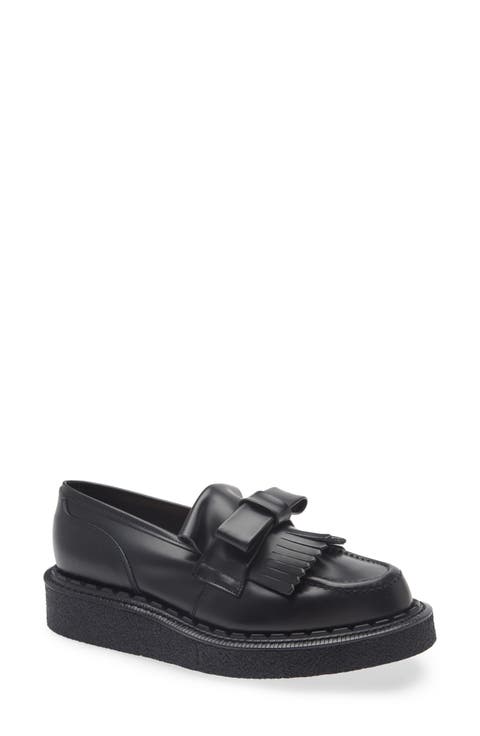 x George Cox Ribbon Platform Loafer (Women)