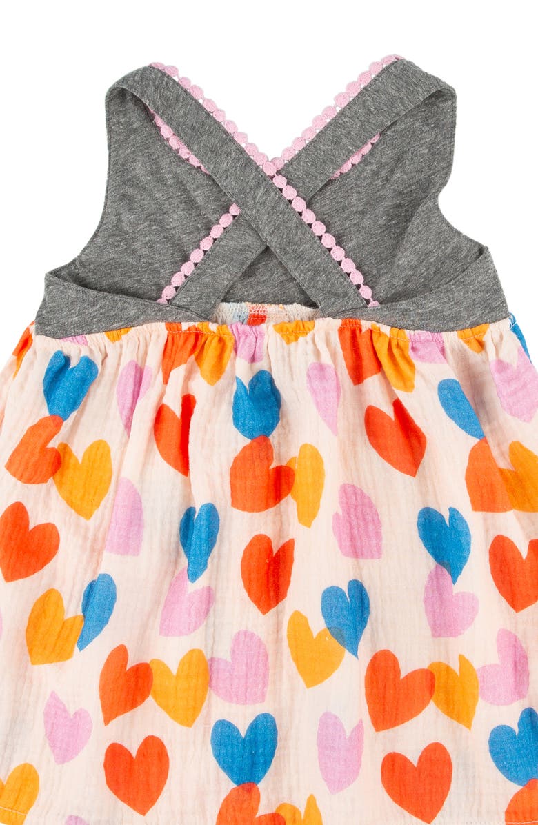 Miki Miette Marin Colorblock Cotton Tank Dress, Alternate, color, 