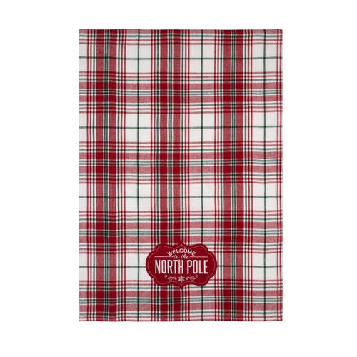 C & F Home C&f Home Welcome North Pole Towel In Multi