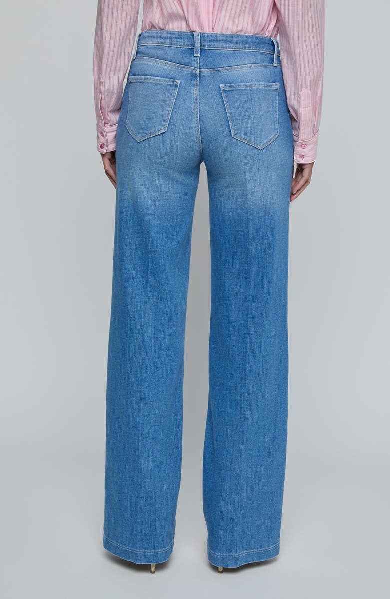 L'AGENCE Clayton Wide Leg Jeans, Alternate, color, Getty
