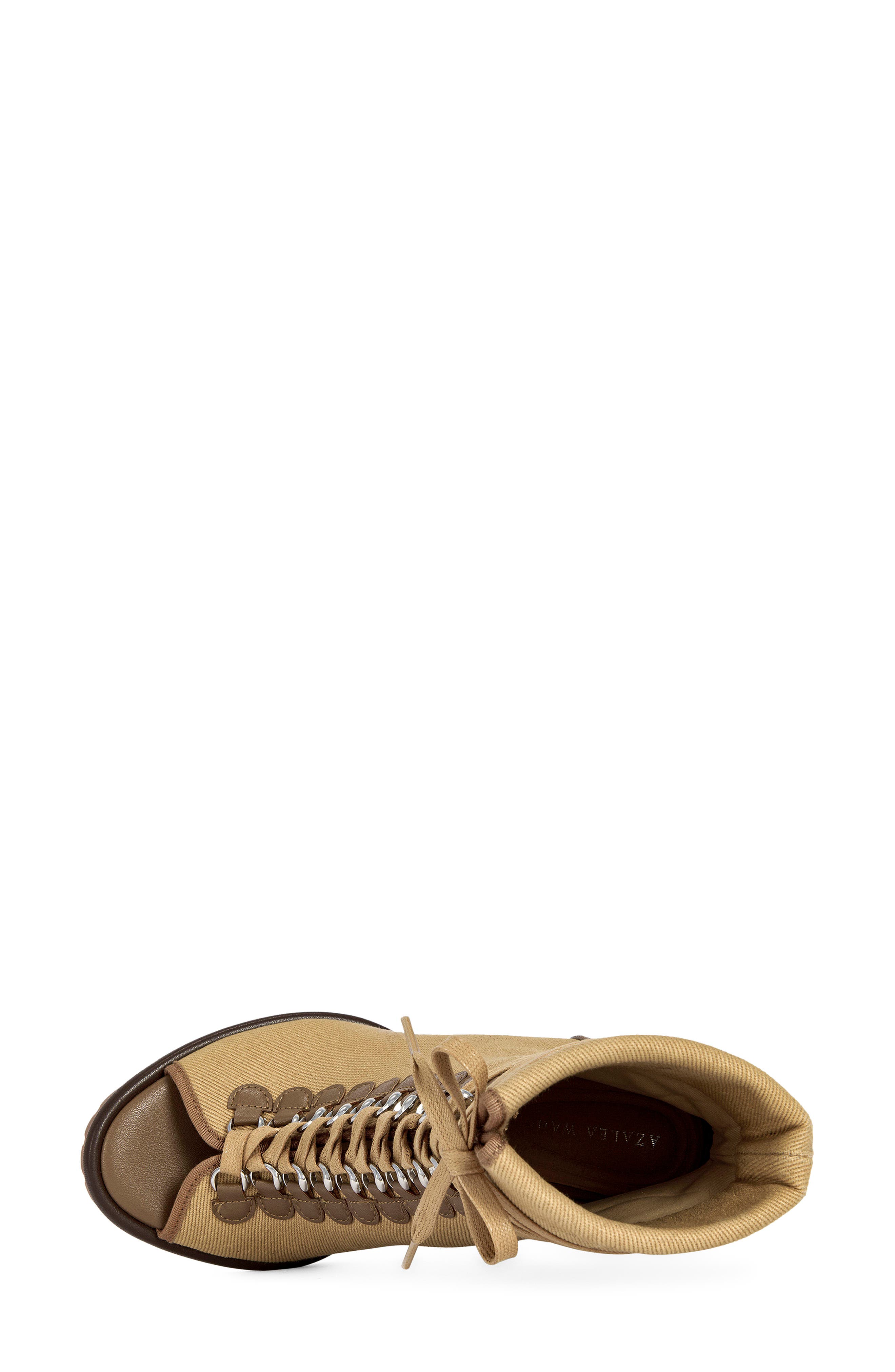 AZALEA WANG Pingree Wedge Bootie, Alternate, color, Brown