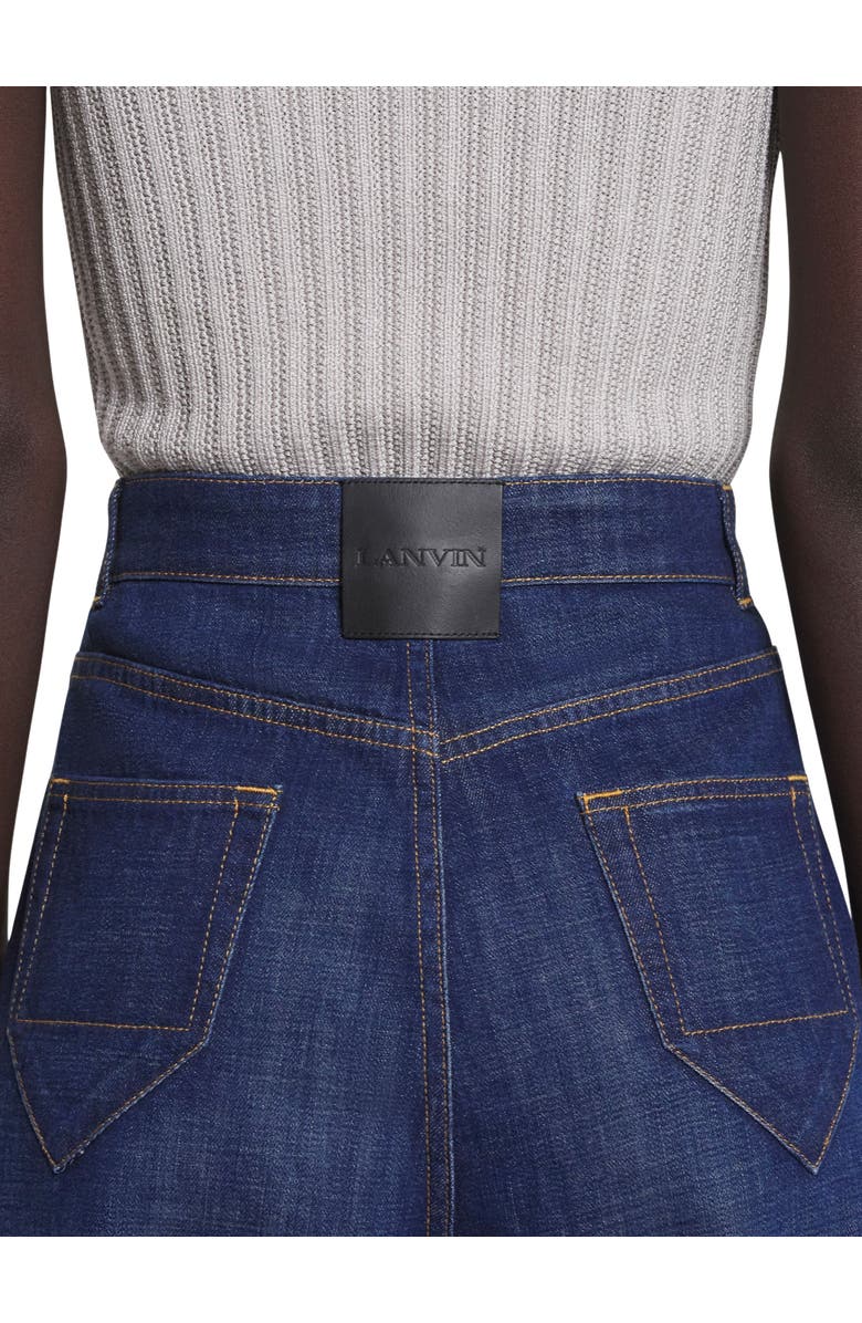 Lanvin Darted Denim Pants, Alternate, color,