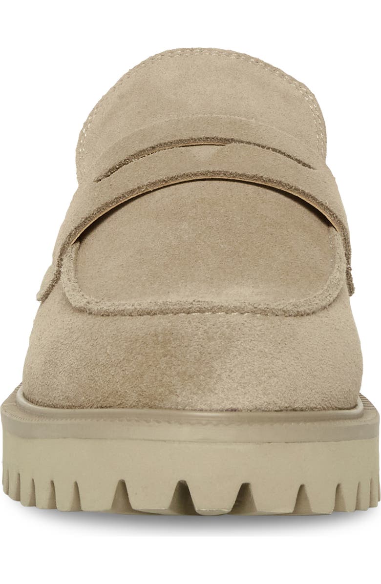 Blondo France Waterproof Penny Loafer Mule, Alternate, color, Sand Suede