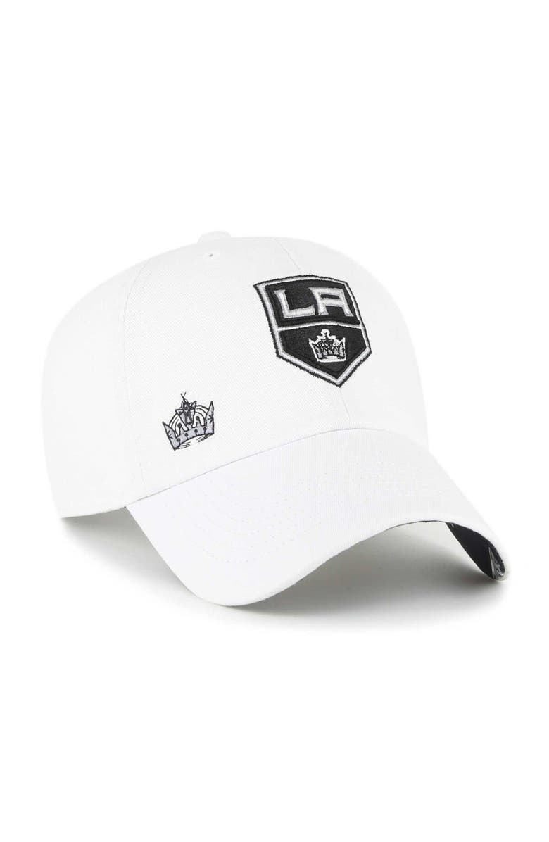 '47 Women's '47 White Los Angeles Kings Confetti Clean Up Adjustable Hat, Main, color,
