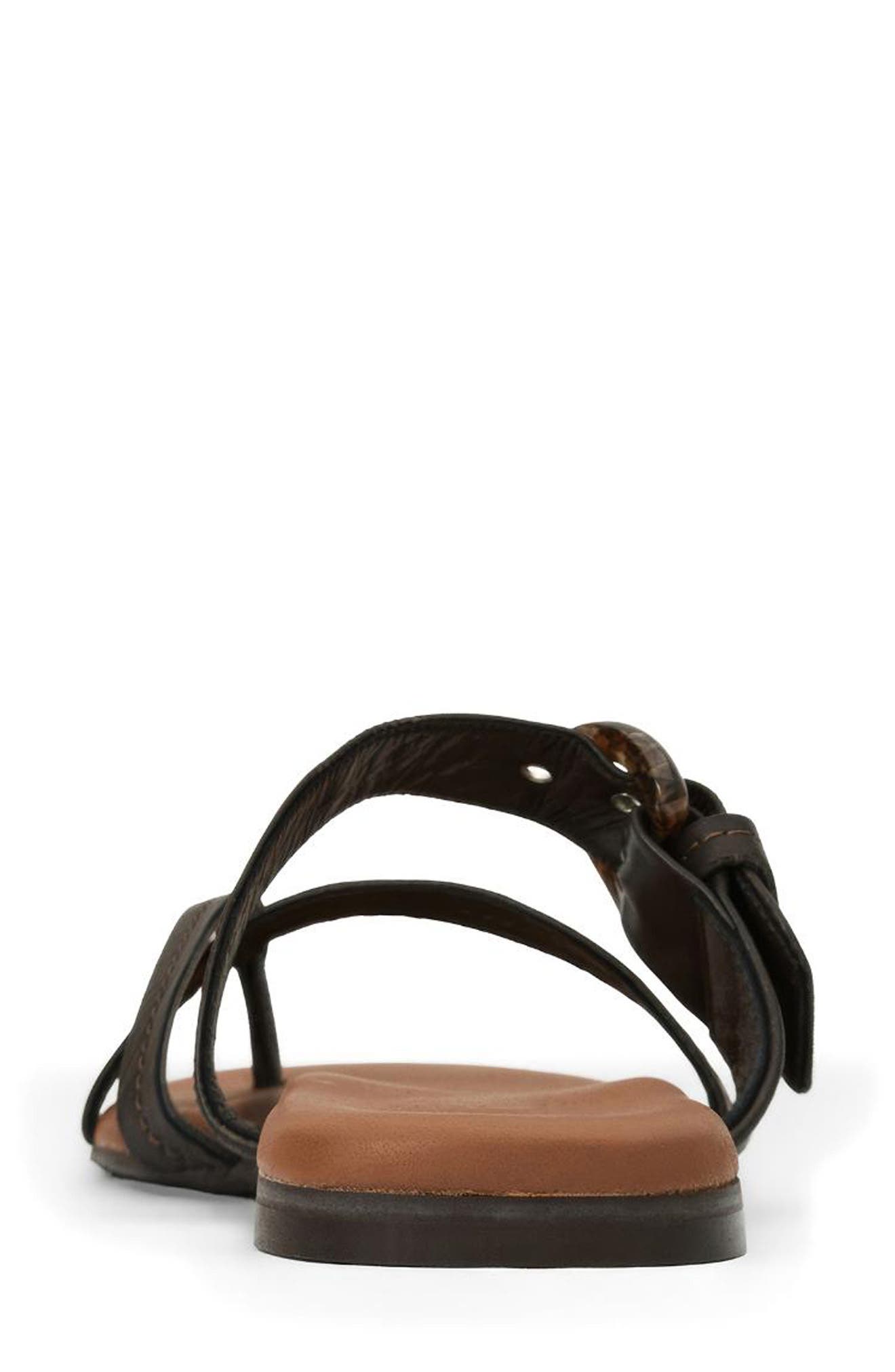 Asti Weatherproof Slide Sandal, Alternate, color, ESPRESSO LEATHER