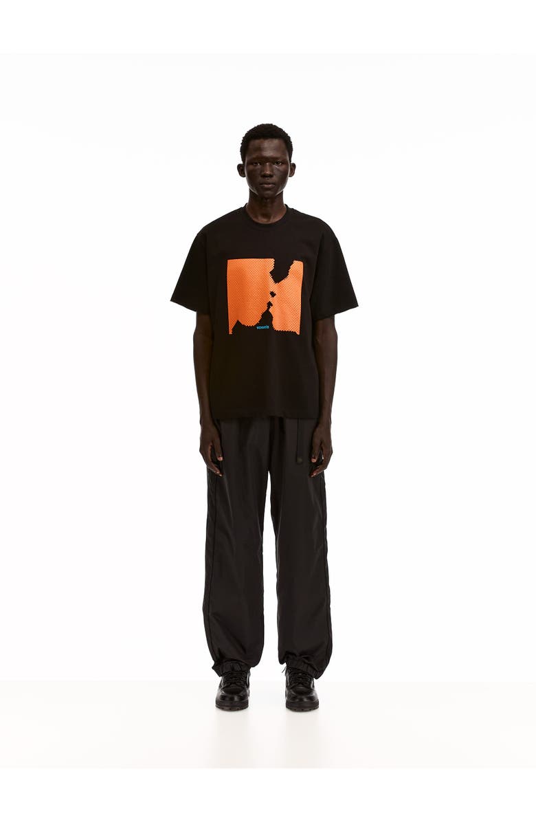 vowels For Ray Tee, Alternate, color, Black