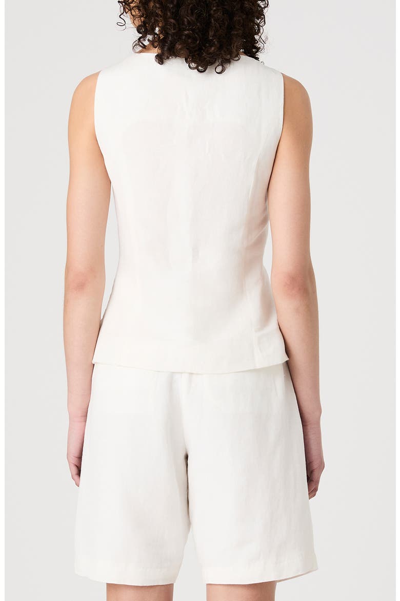 Cutaway Vest, Alternate, color, SUMMER WHITE