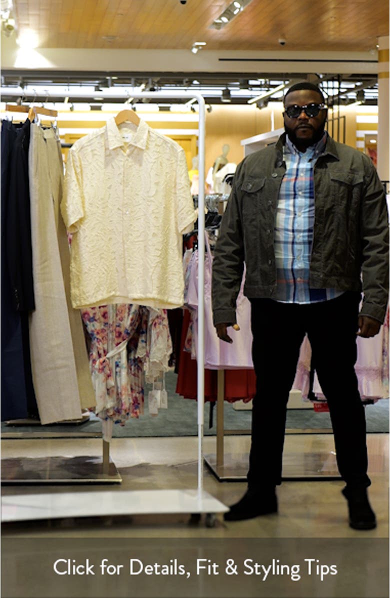 Freddy Fil Coupé Short Sleeve Button-Up Shirt, sales video thumbnail