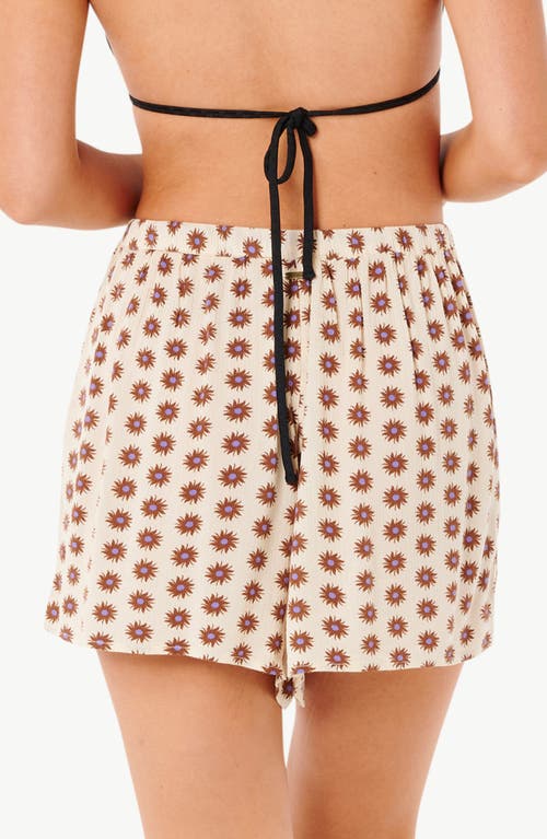 Rip Curl Cala Nights Shorts In Ivory Multi