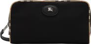 Burberry Medium Check Trim Travel Pouch