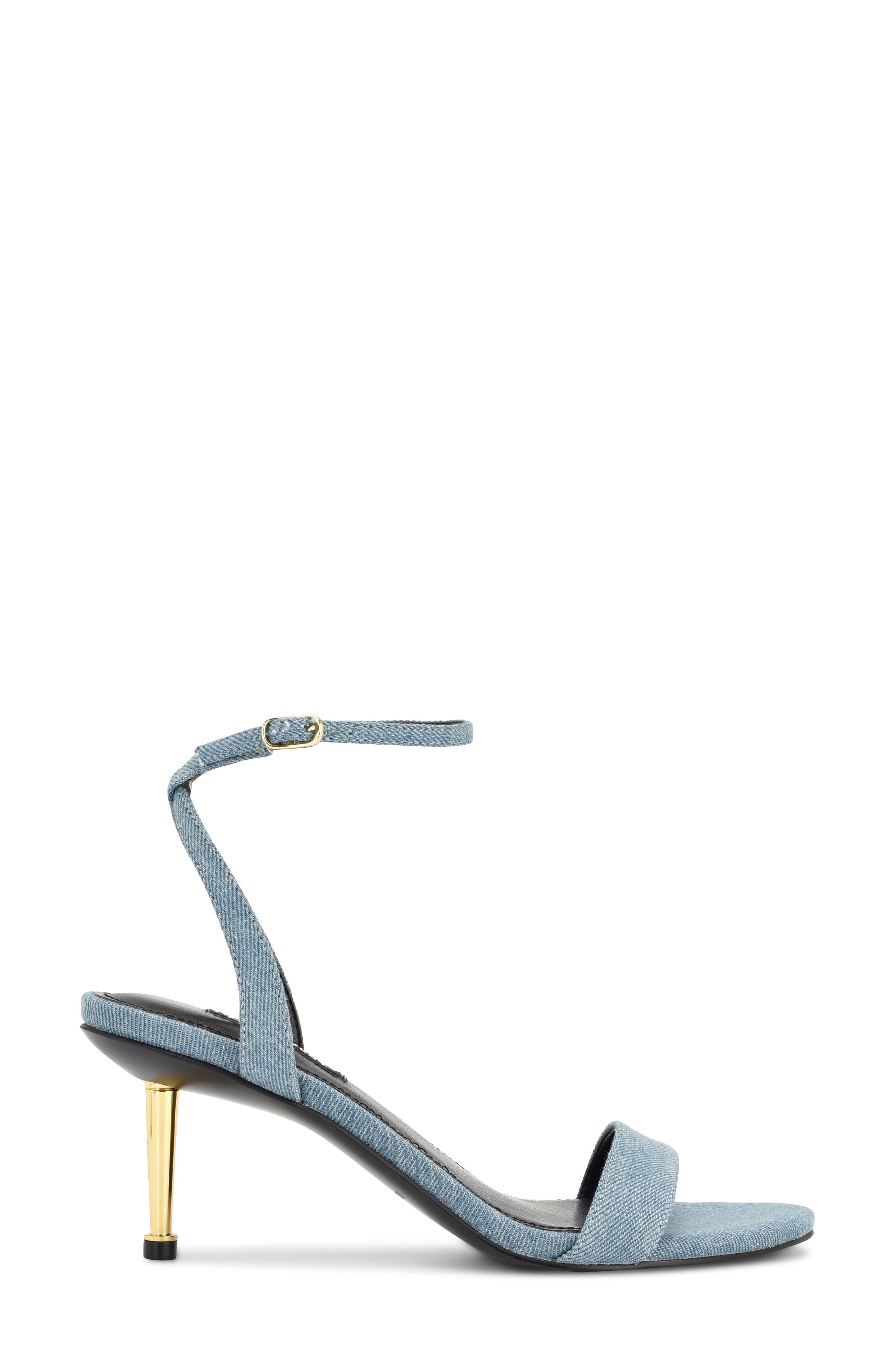 Nine West Anny Ankle Strap Sandal, Alternate, color, 