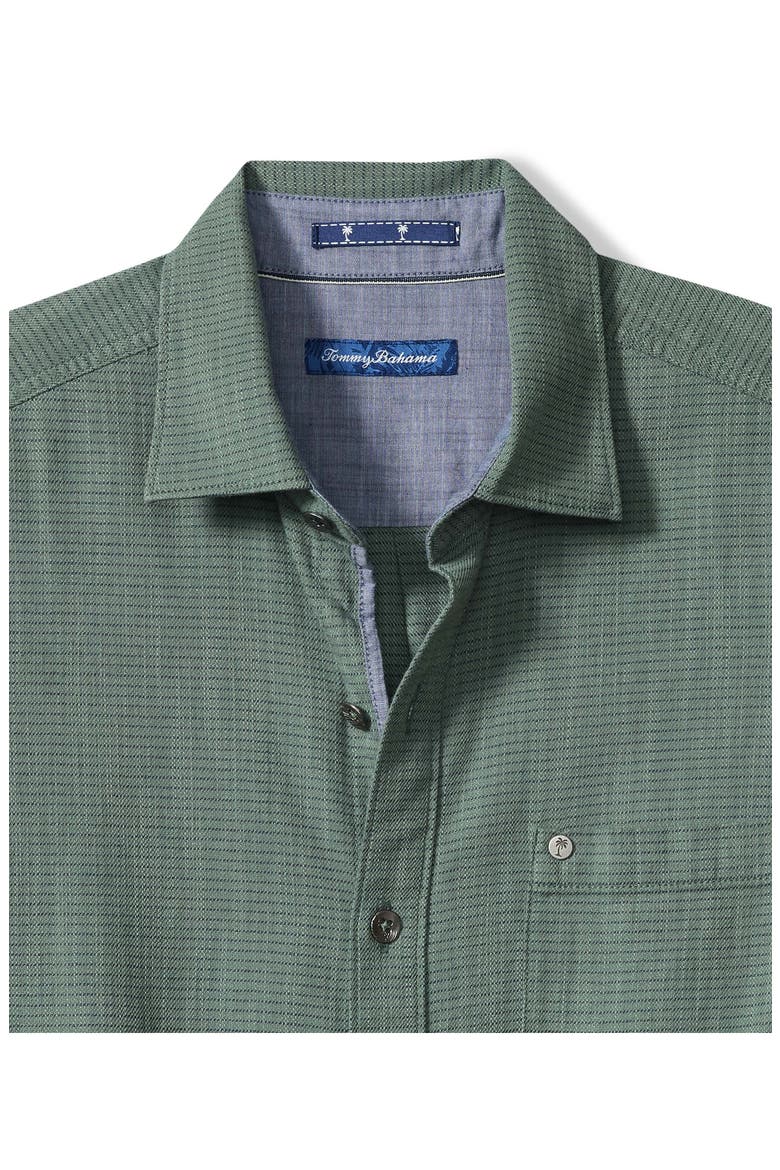 Dorado Stretch Cotton Button-Up Shirt, Alternate, color, GARDEN GATE