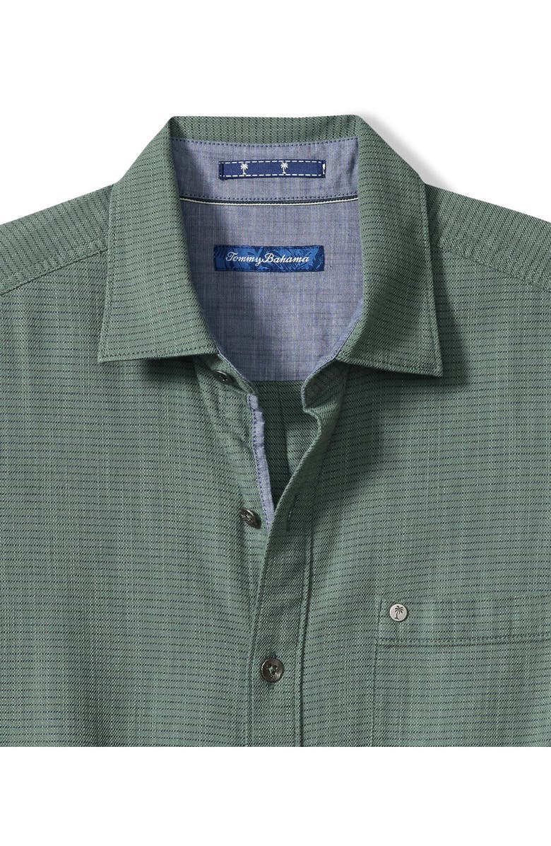 Tommy Bahama Dorado Stretch Cotton Button-Up Shirt, Alternate, color, Garden Gate