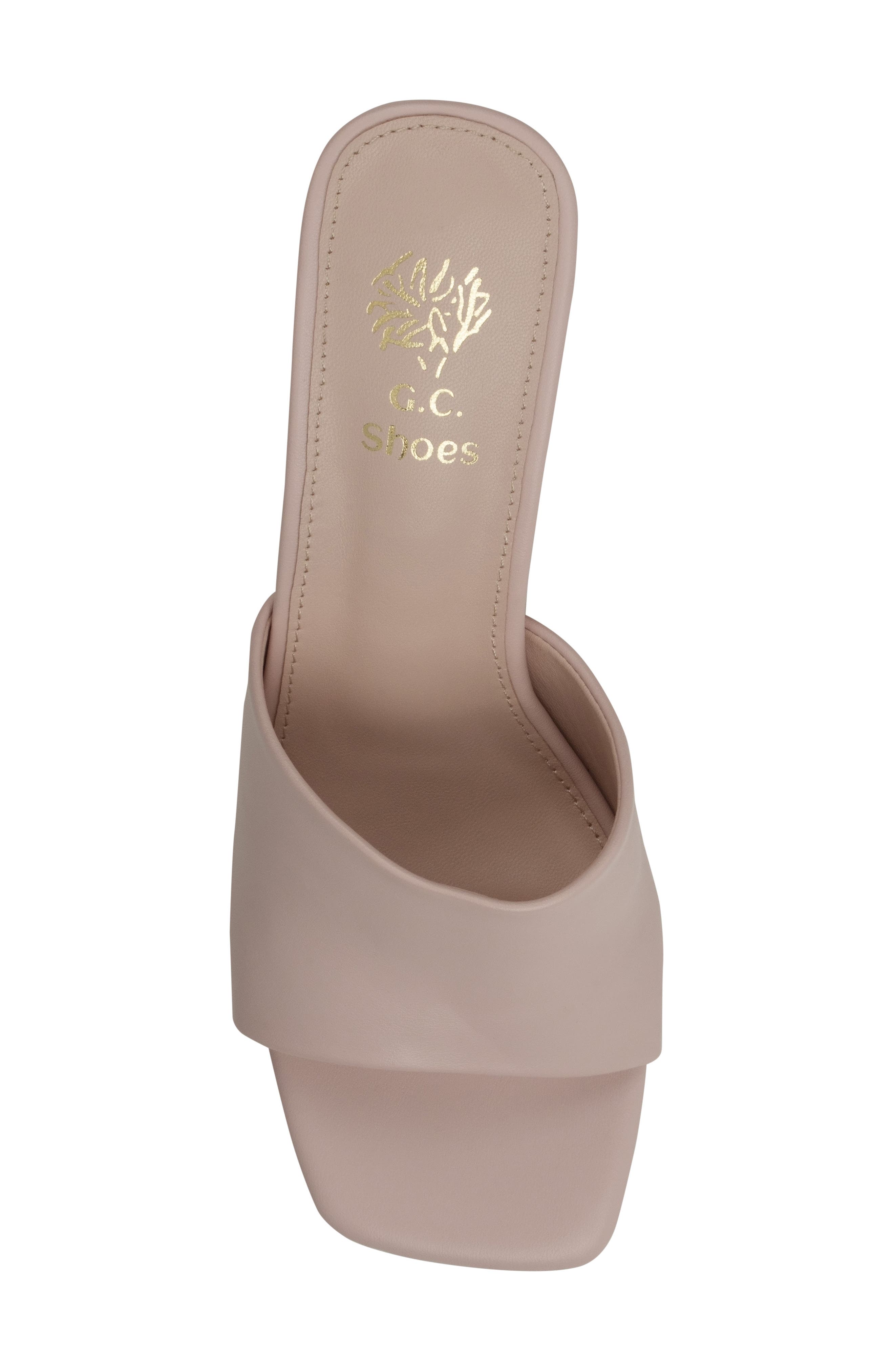 Soho Slide Sandal, Alternate, color, NUDE