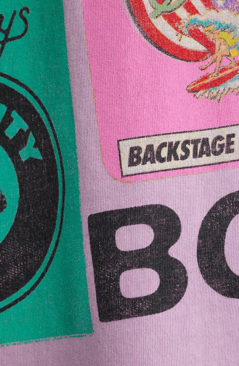Daydreamer The Beach Boys Stage Merch Graphic T-Shirt, Alternate, color, Hazy Orchid