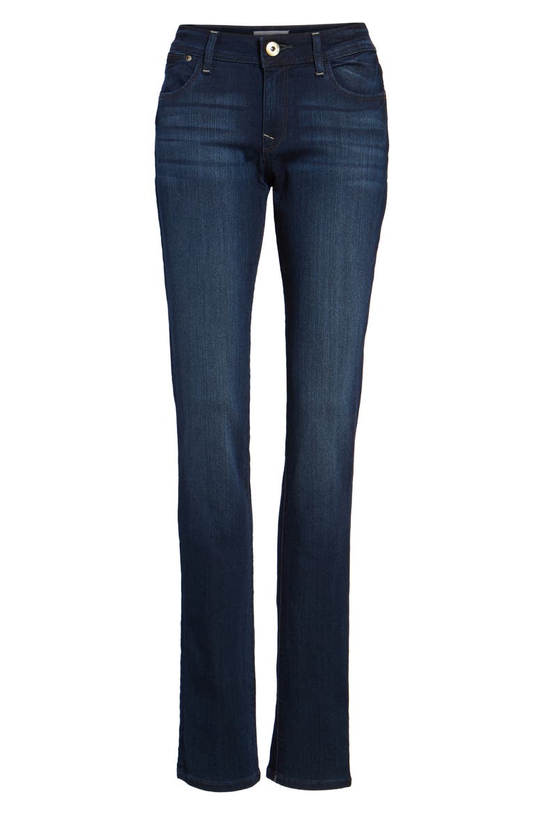'Grace' Straight Jeans, Alternate, color, MOSCOW