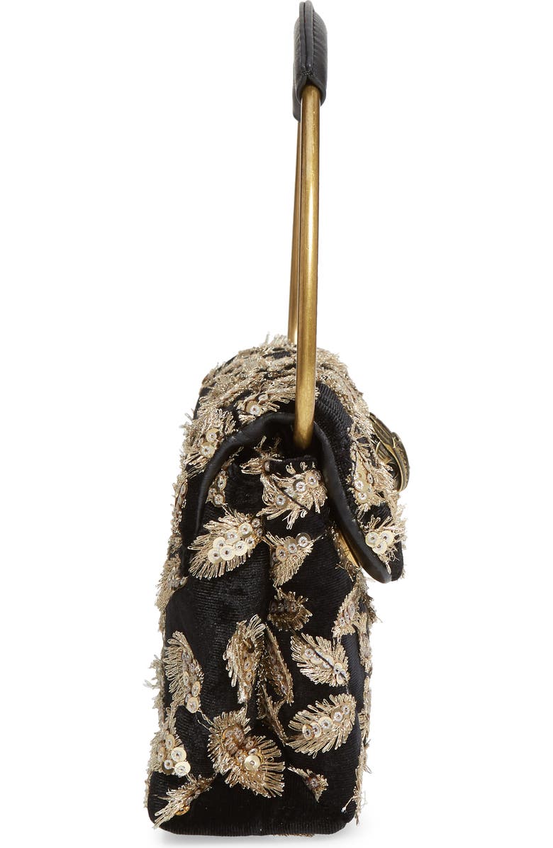 Kurt Geiger London Mini Kensington Ring Handle Clutch, Alternate, color,