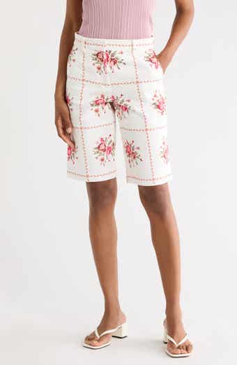 Longchamp Floral Bermuda Shorts