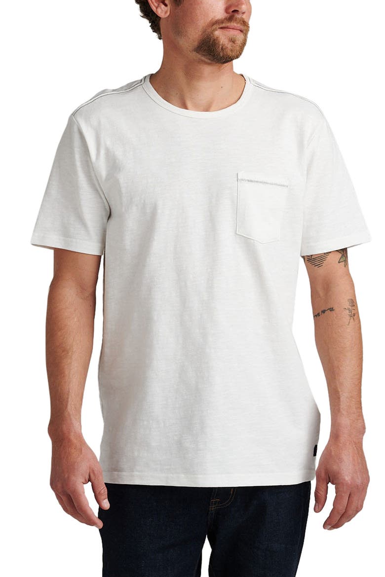 Well Worn Midweight Organic Cotton T-Shirt, Main, color, OFF WHITE