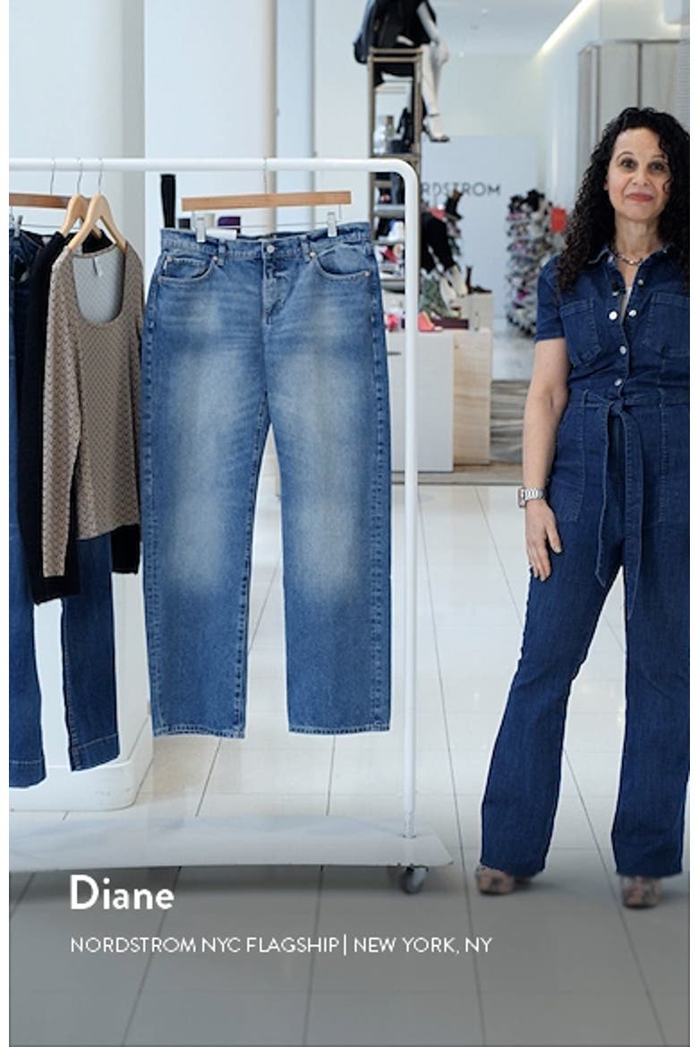 Drue Low Rise Wide Leg Jeans video