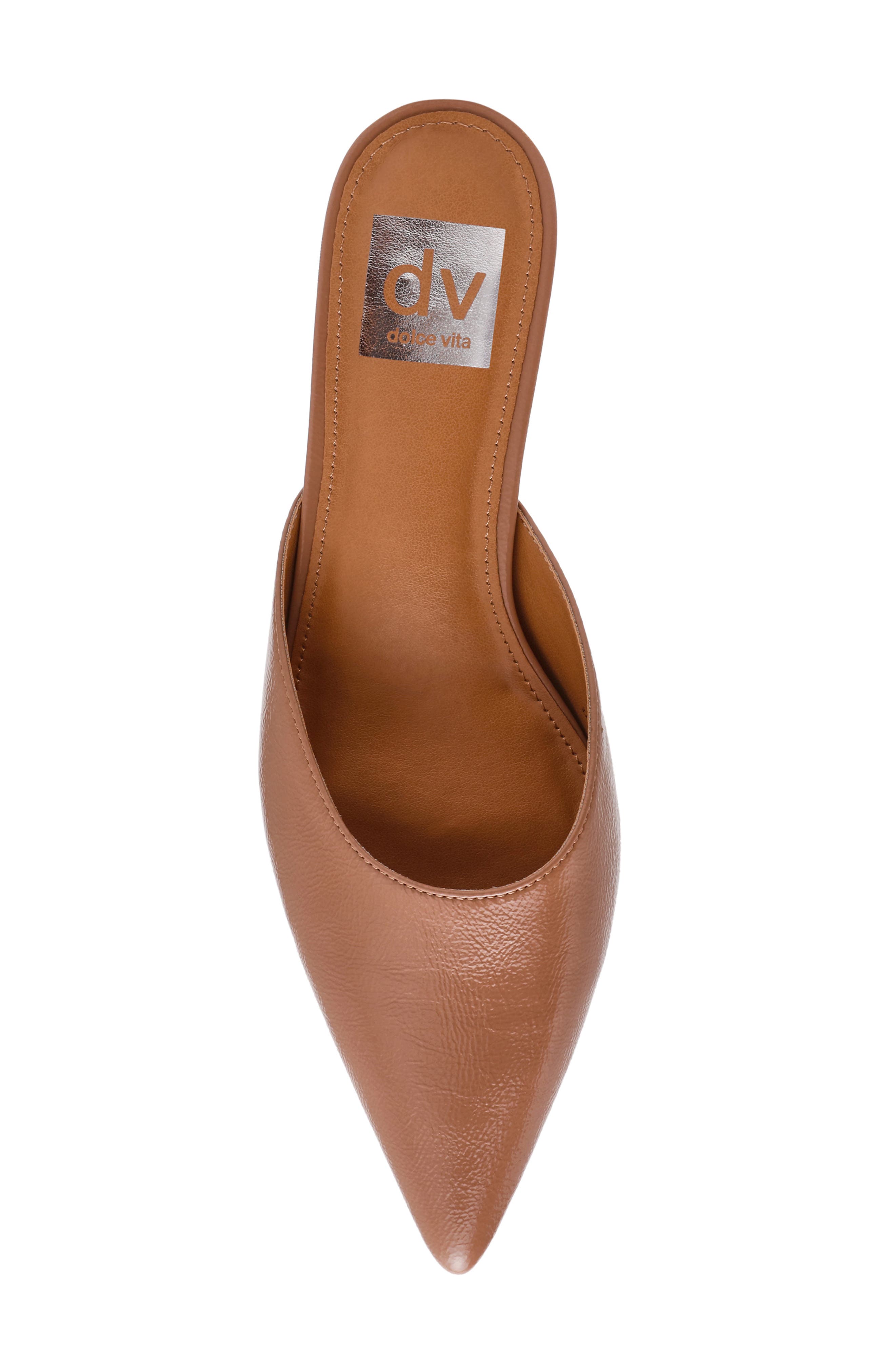 Pointed Toe Mule, Alternate, color, CAFE