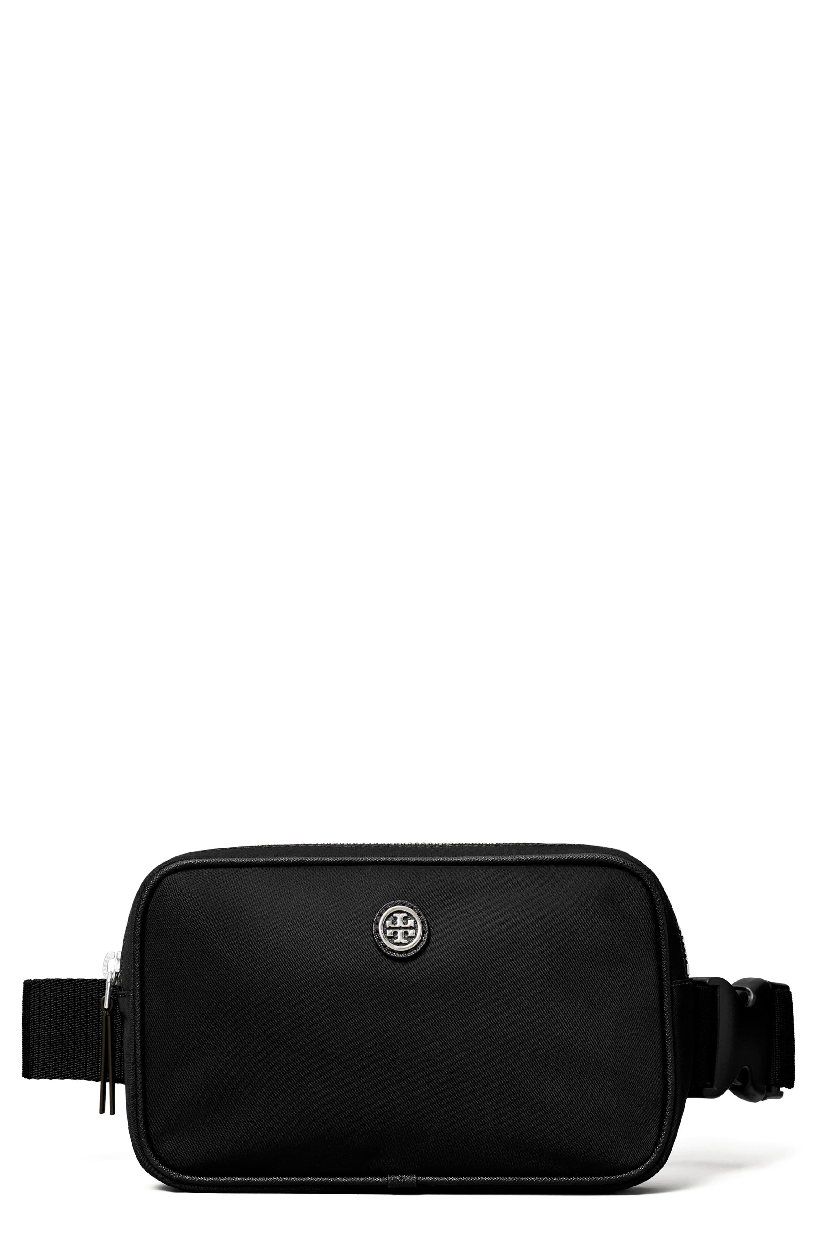 Tory Burch Virginia Nylon Belt Bag, Main, color, 
