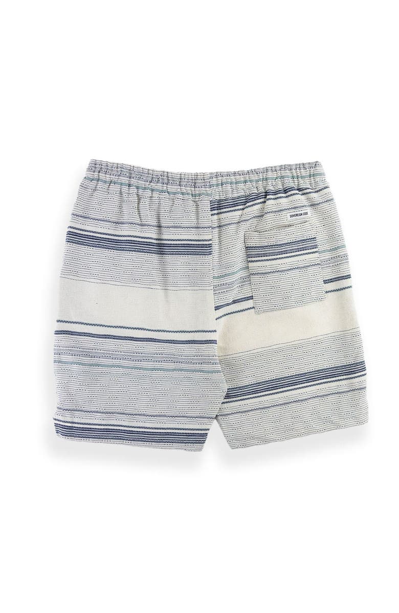 Sovereign Code Men's Passport Shorts, Alternate, color, White Stripe