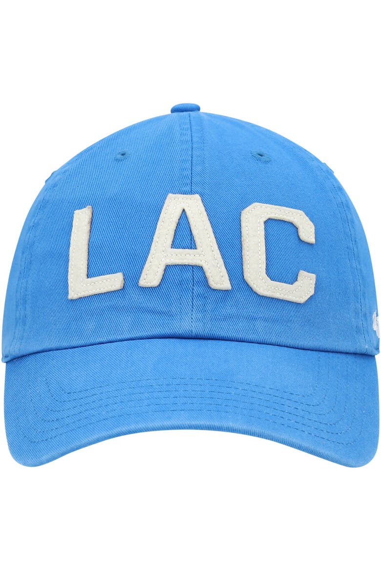 Women's '47 Powder Blue Los Angeles Chargers Finley Clean Up Adjustable Hat, Alternate, color, Powder Blue