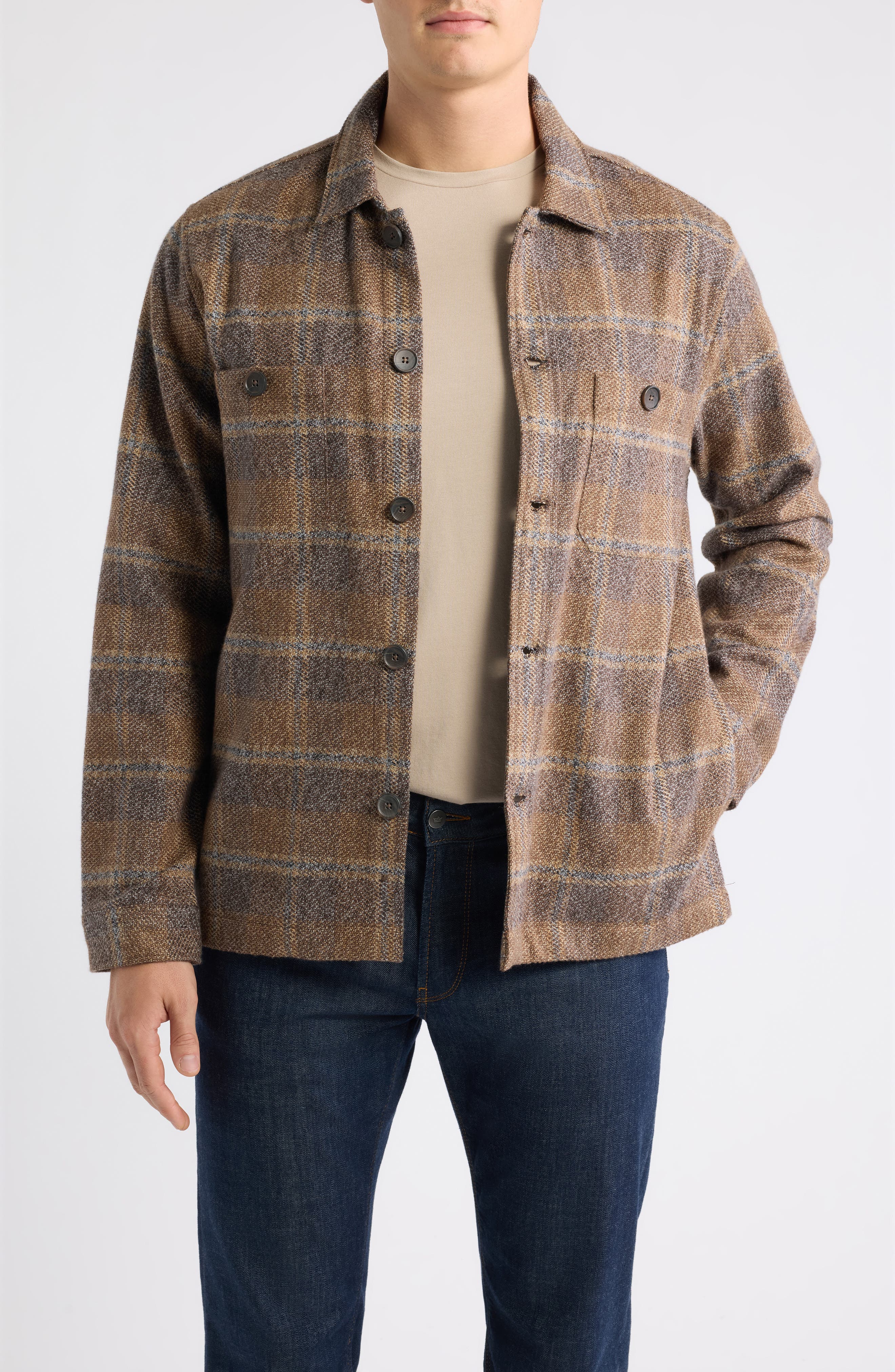 selected BROWN/ NAVY