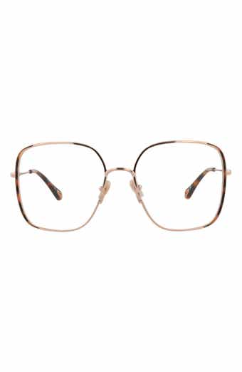 Chloé 55mm Square Optical Glasses